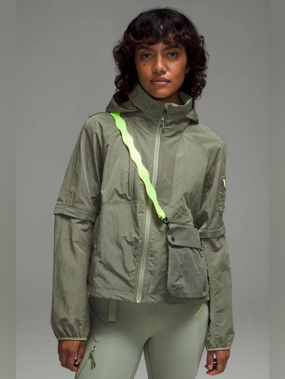 Lululemon Convertible Ripstop Hiking Jacket